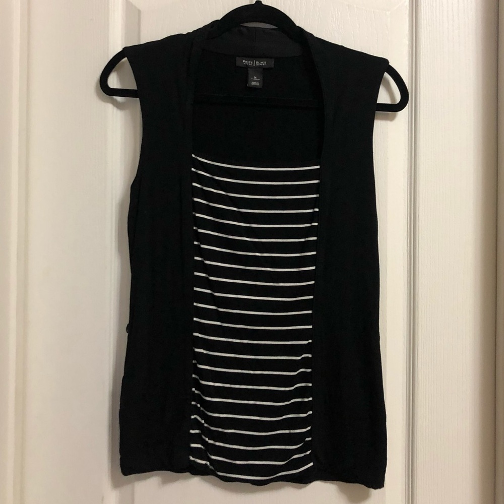 White House Black Market- Sleeveless striped Panel